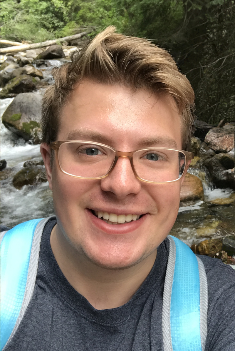 Photo of William Raymond hiking